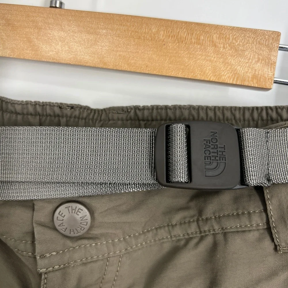 The North Face Paramount Trail Convertible Hiking‎ Pants Mens XL Brown Zip Off